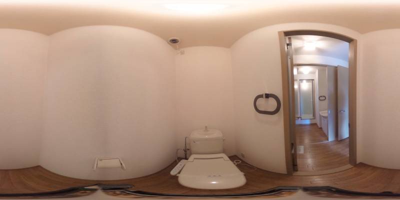 パノラマ画像トイレ