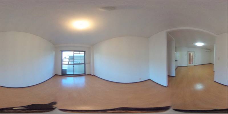 パノラマ画像リビング