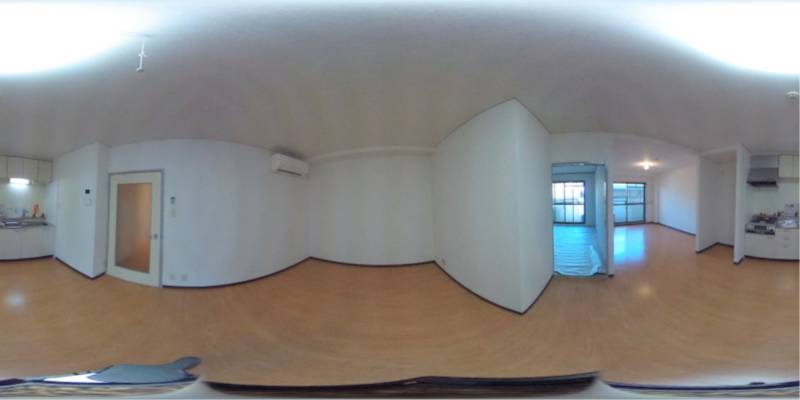 パノラマ画像リビング