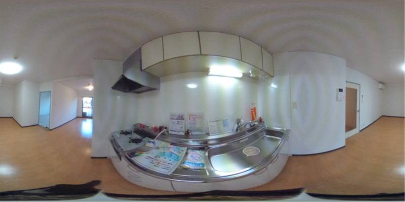 パノラマ画像キッチン