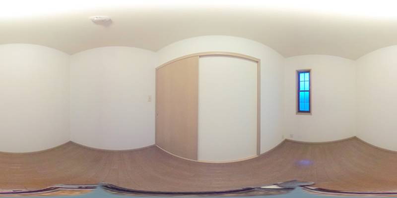 パノラマ画像洋室