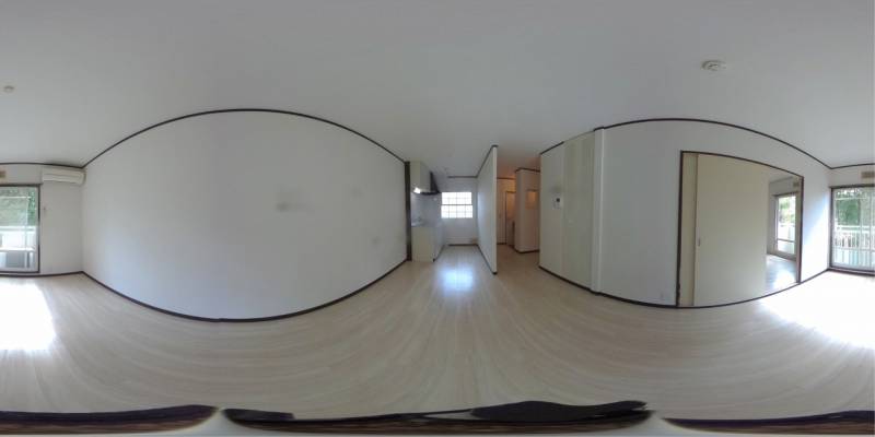 パノラマ画像リビング