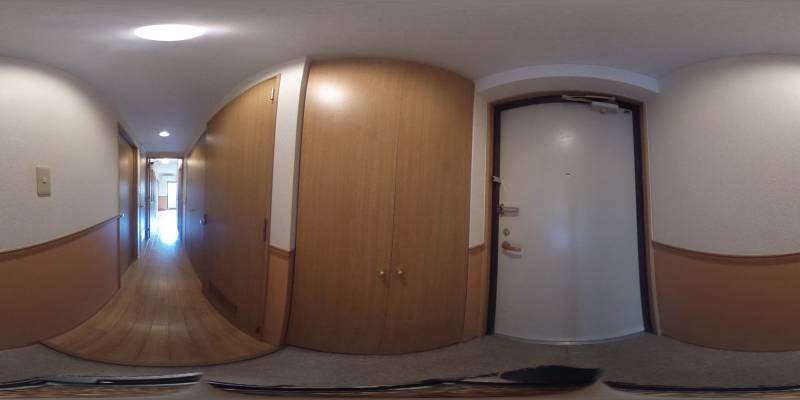 パノラマ画像玄関