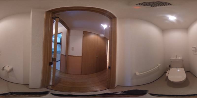 パノラマ画像トイレ