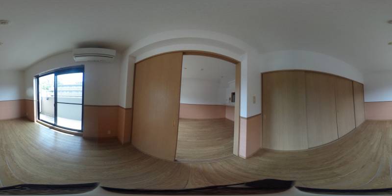 パノラマ画像洋室