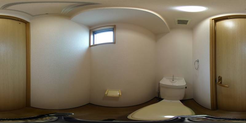 パノラマ画像トイレ