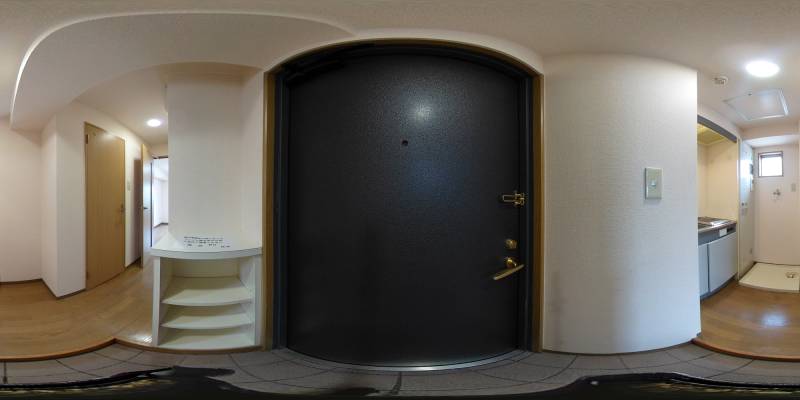 パノラマ画像玄関