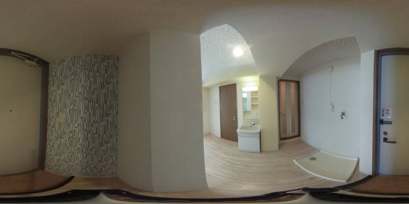 パノラマ画像玄関