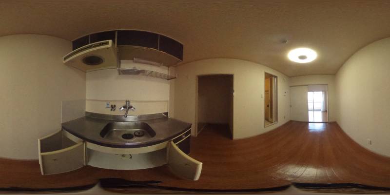 パノラマ画像洋室