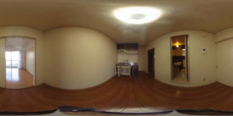 パノラマ画像洋室