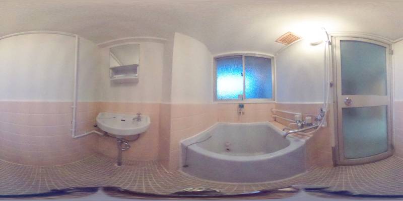 パノラマ画像バスルーム