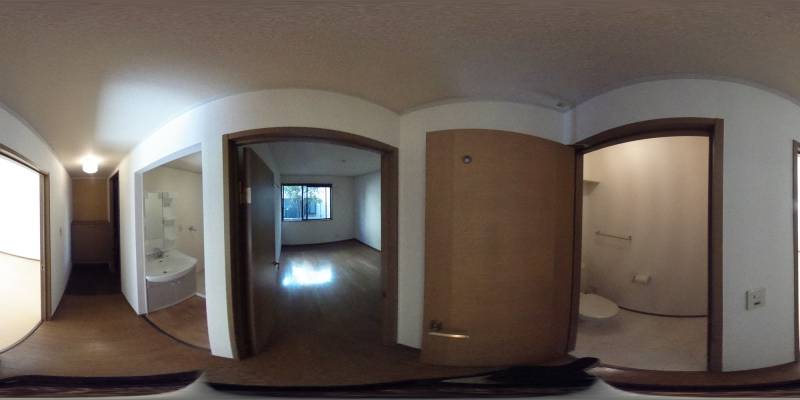 パノラマ画像トイレ