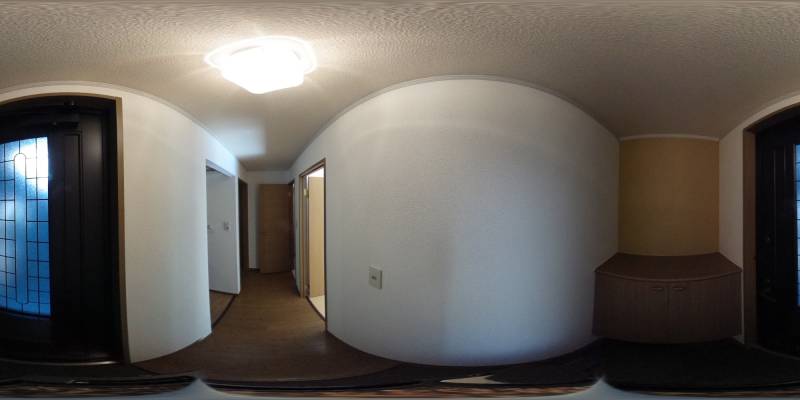 パノラマ画像玄関