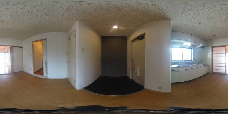 パノラマ画像玄関