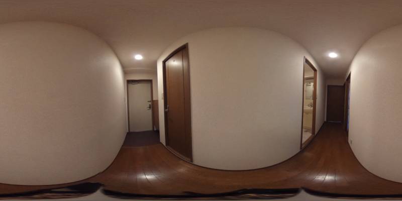 パノラマ画像玄関