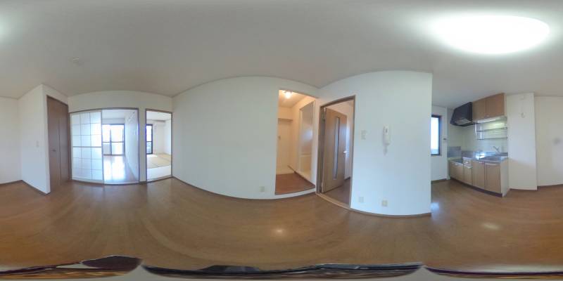 パノラマ画像リビング