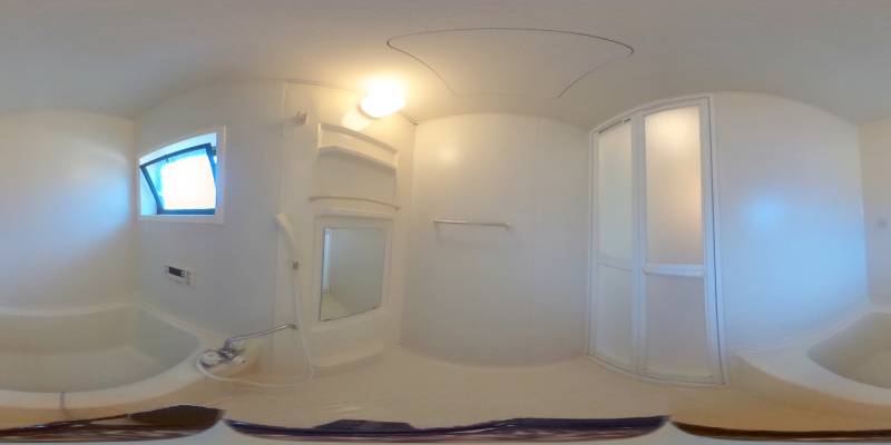 パノラマ画像バスルーム