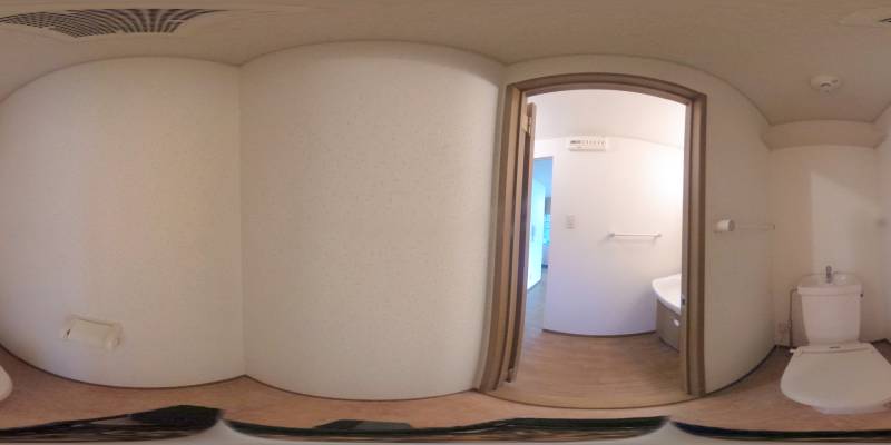 パノラマ画像トイレ