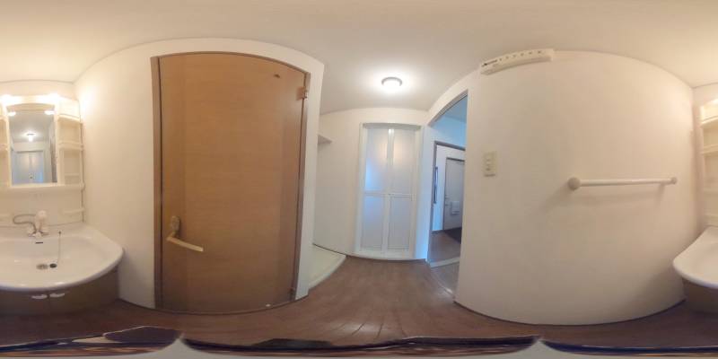 パノラマ画像洗面所