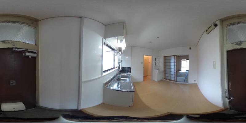 パノラマ画像玄関