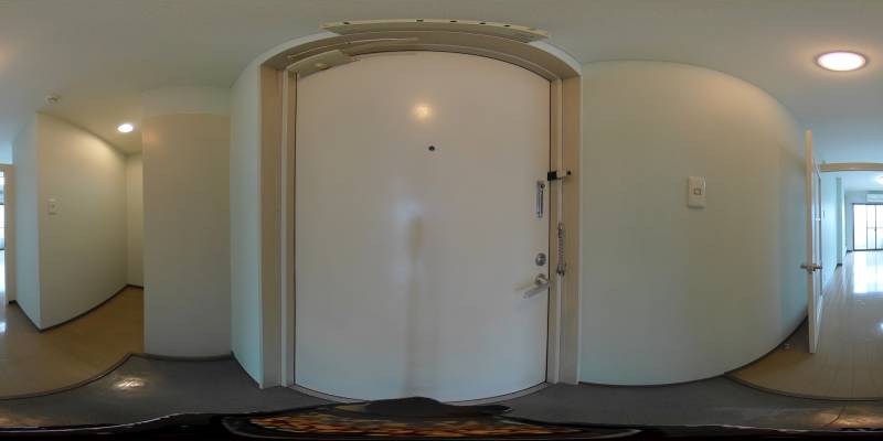 パノラマ画像玄関