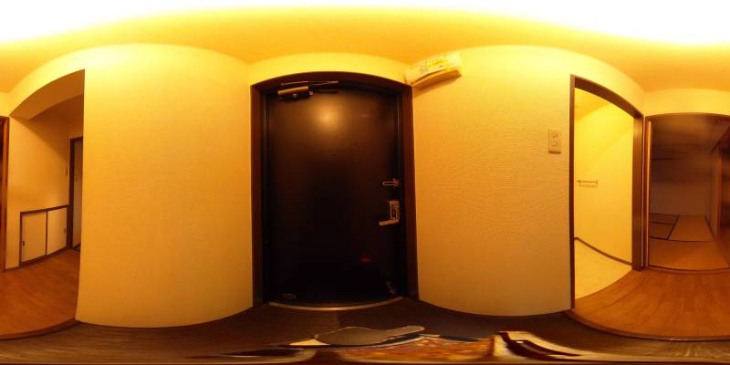 パノラマ画像玄関