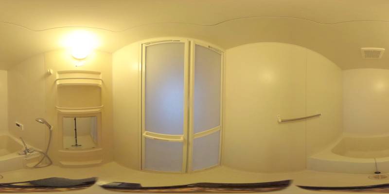 パノラマ画像バスルーム