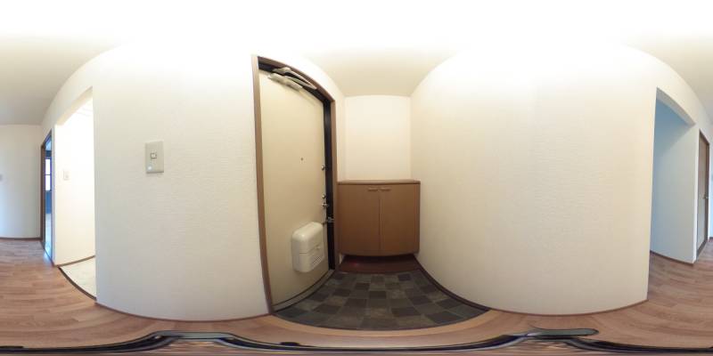 パノラマ画像玄関