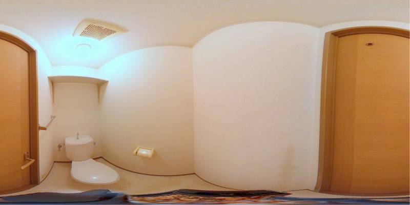 パノラマ画像トイレ