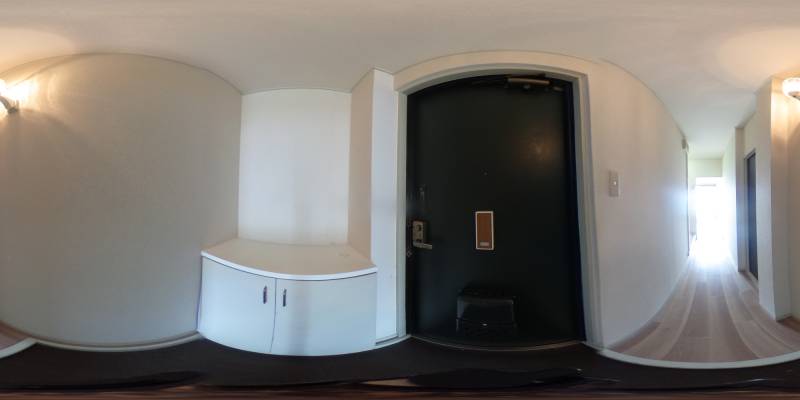 パノラマ画像玄関