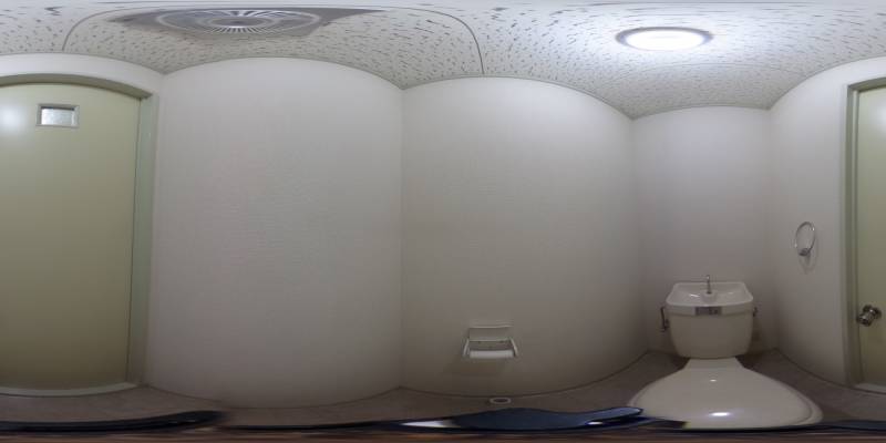 パノラマ画像トイレ