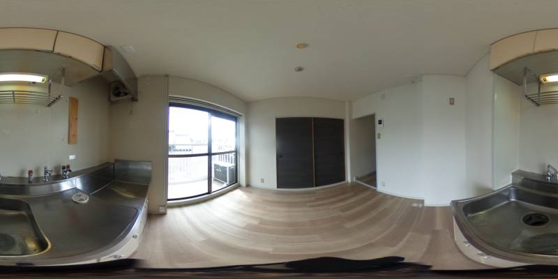 パノラマ画像キッチン