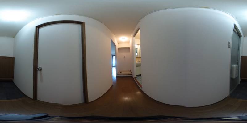 パノラマ画像玄関