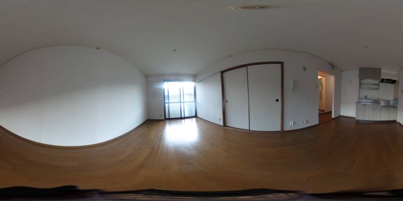 パノラマ画像リビング