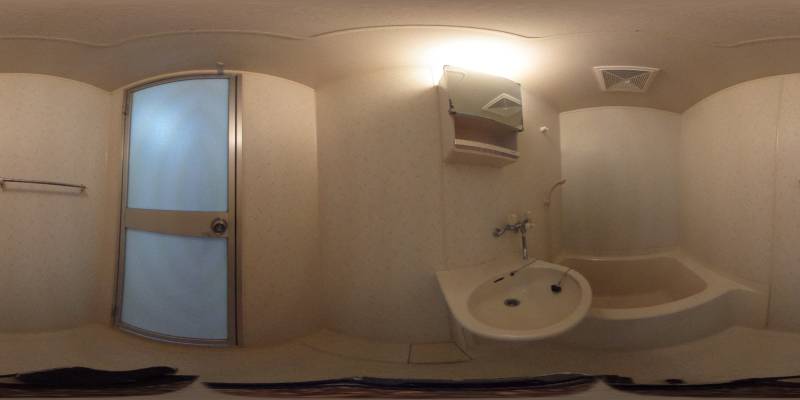 パノラマ画像バスルーム