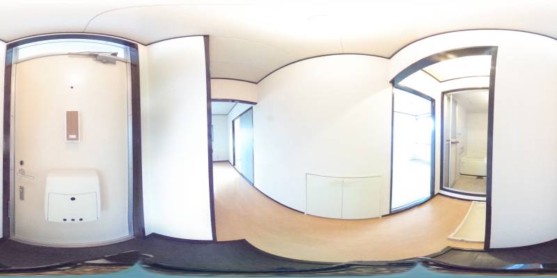 パノラマ画像玄関