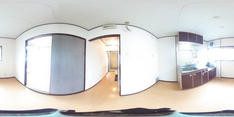 パノラマ画像リビング