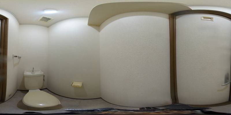 パノラマ画像トイレ