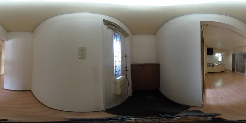 パノラマ画像玄関