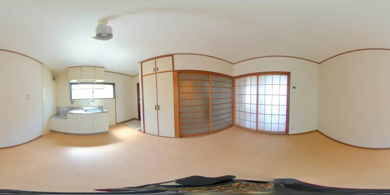 パノラマ画像リビング