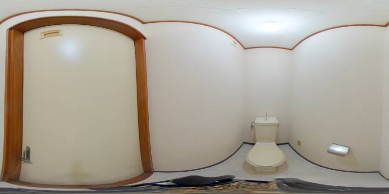 パノラマ画像トイレ