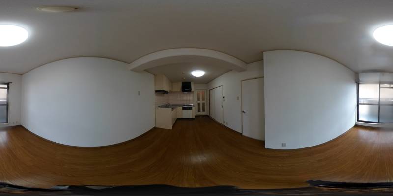 パノラマ画像洋室