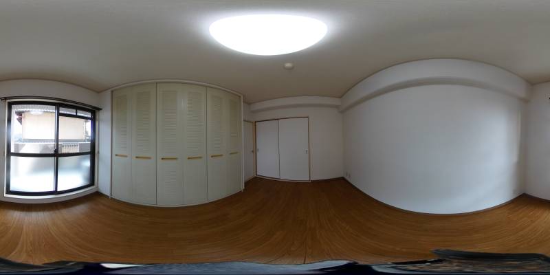 パノラマ画像洋室