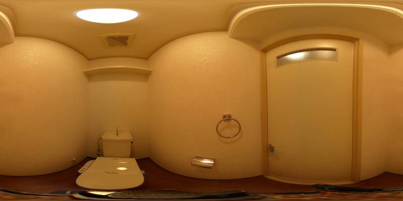 パノラマ画像トイレ