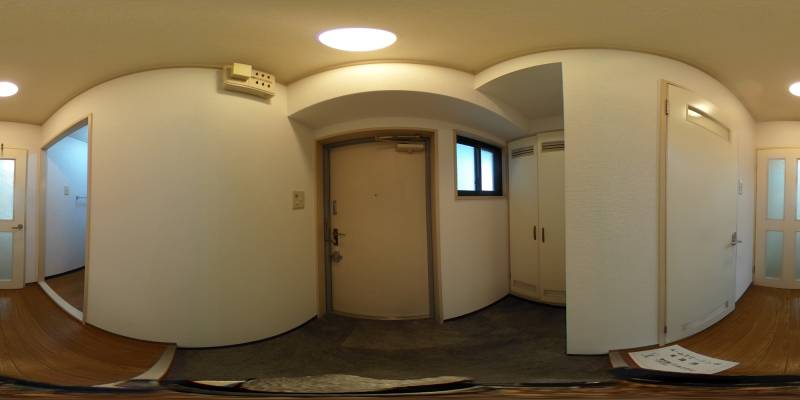 パノラマ画像玄関