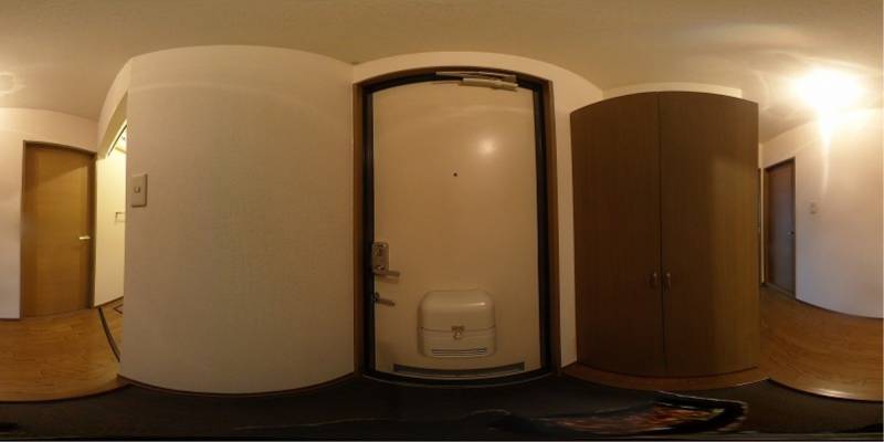 パノラマ画像玄関