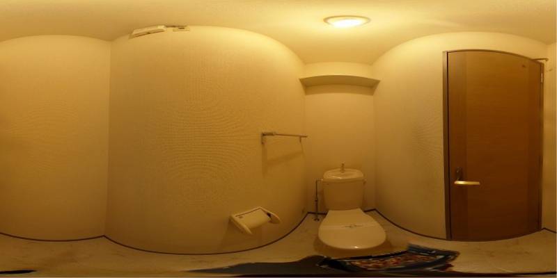 パノラマ画像トイレ