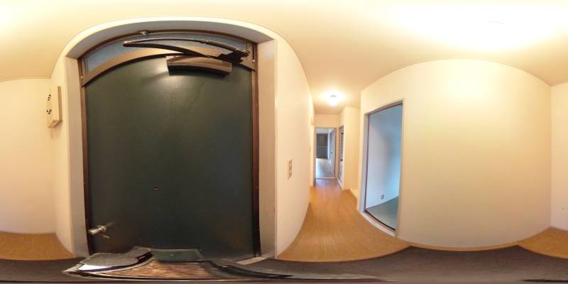 パノラマ画像玄関