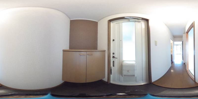 パノラマ画像玄関