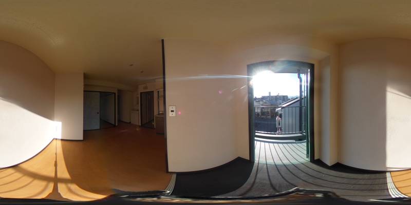 パノラマ画像玄関